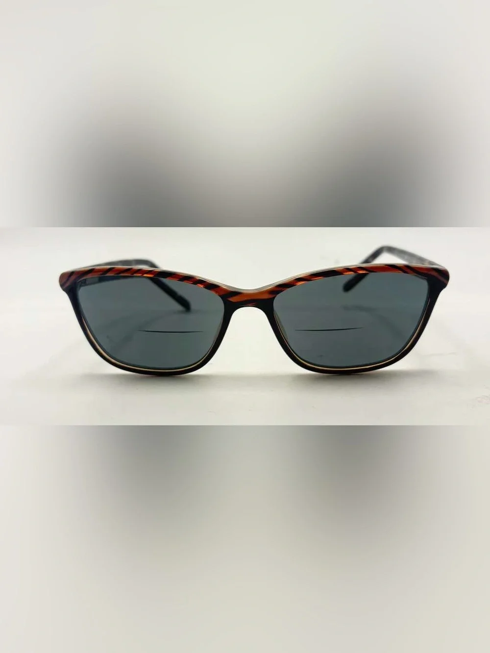 Modern Pause Black Brown Oval Sunglasses Frames Only
